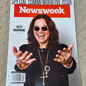 Ozzy Osbourne Newsweek Magazine Special Commemorative Issue